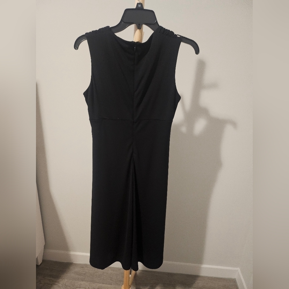 Isaac Mizrahi Black V-Neck Jumpsuit - Picture 2 of 3